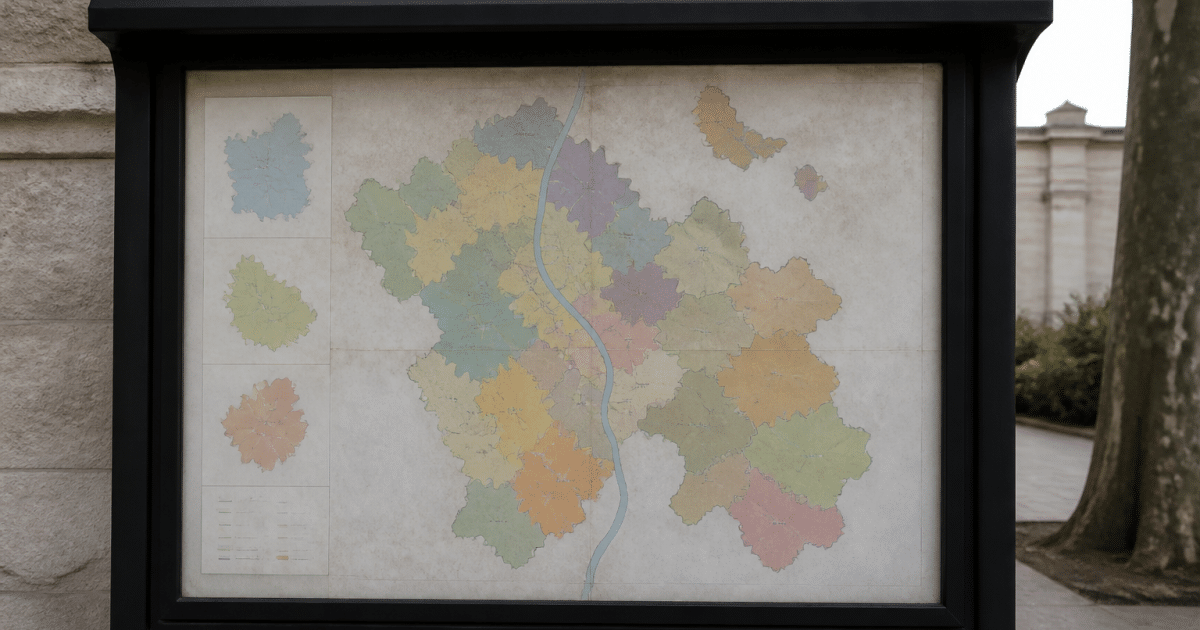 Carte administrative affichant population chiffres Chalon-sur-Saône ville